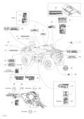 2005 Traxter - Max CVT 650 Decals parts diagram